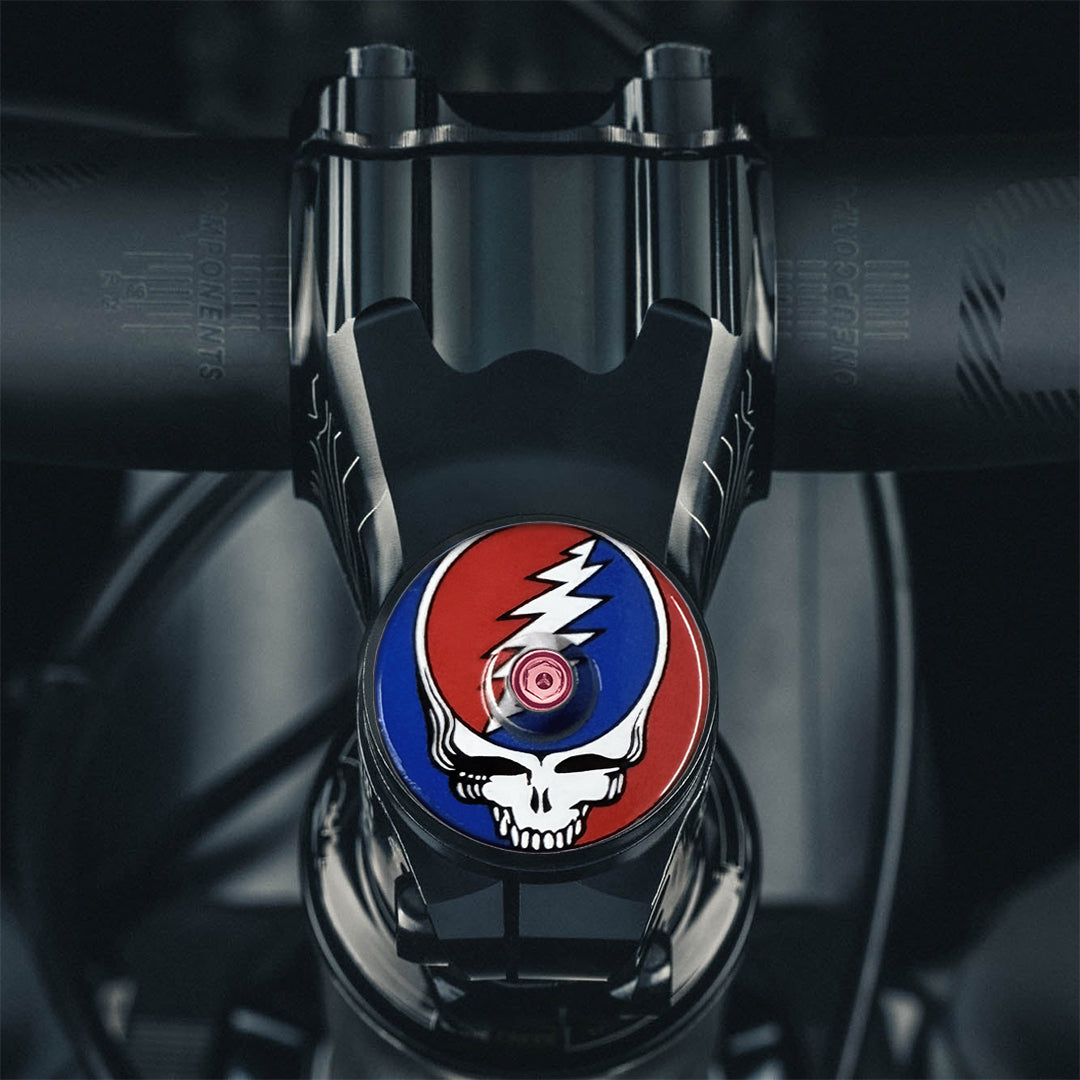 Grateful Dead Bicycle Headset Cap