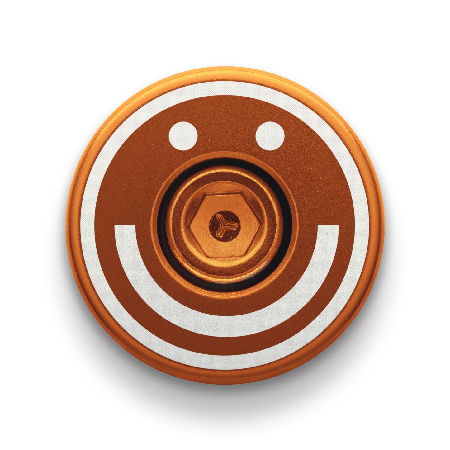 Brown bicycle bar end plugs for gravel and mountain bikes