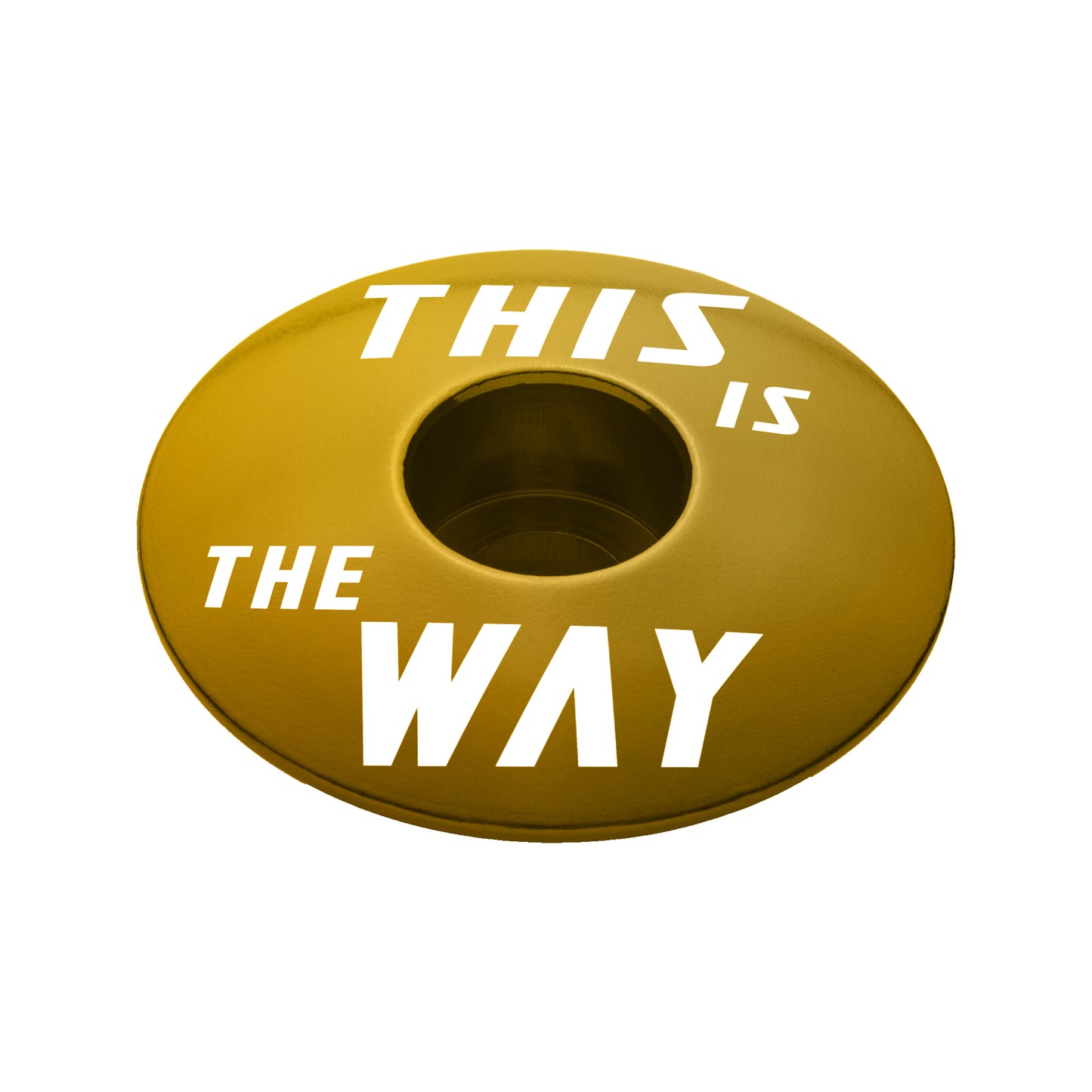 This Is The Way Bicycle Headset Cap - Dispatch Bike