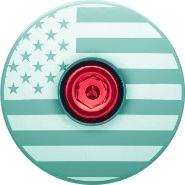 American Flag Custom Bike Headset Cap