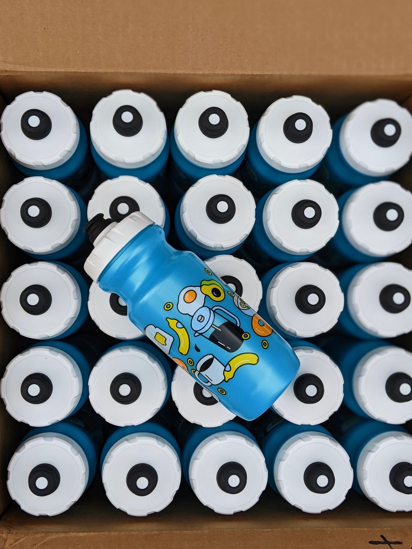 Breakfast Club 1.0 Custom Cycling Water Bottles - Dispatch Bike