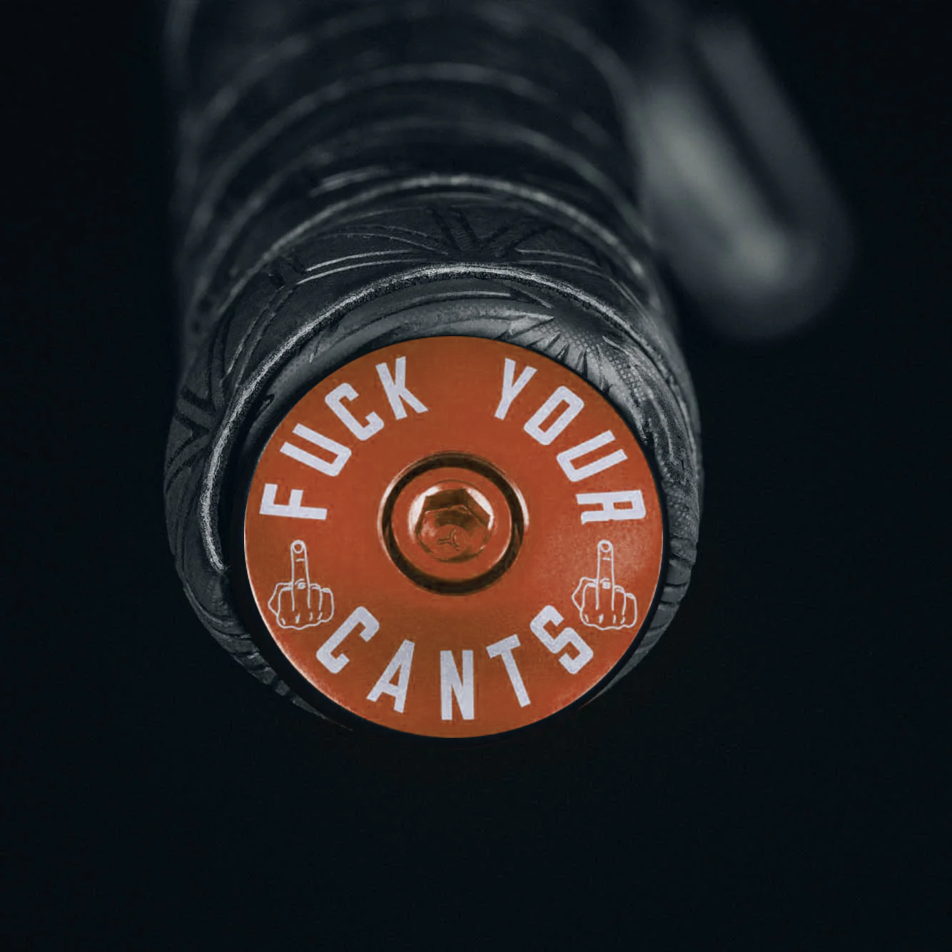 Brown bike bar end plugs are durable and stylish for road and mountain bikes.