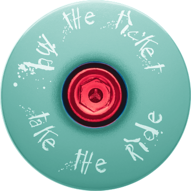 Buy The Ticket Take The Ride Bicycle Headset Cap