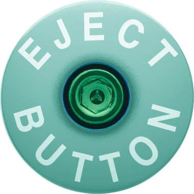 Eject Button Bicycle Headset Cap