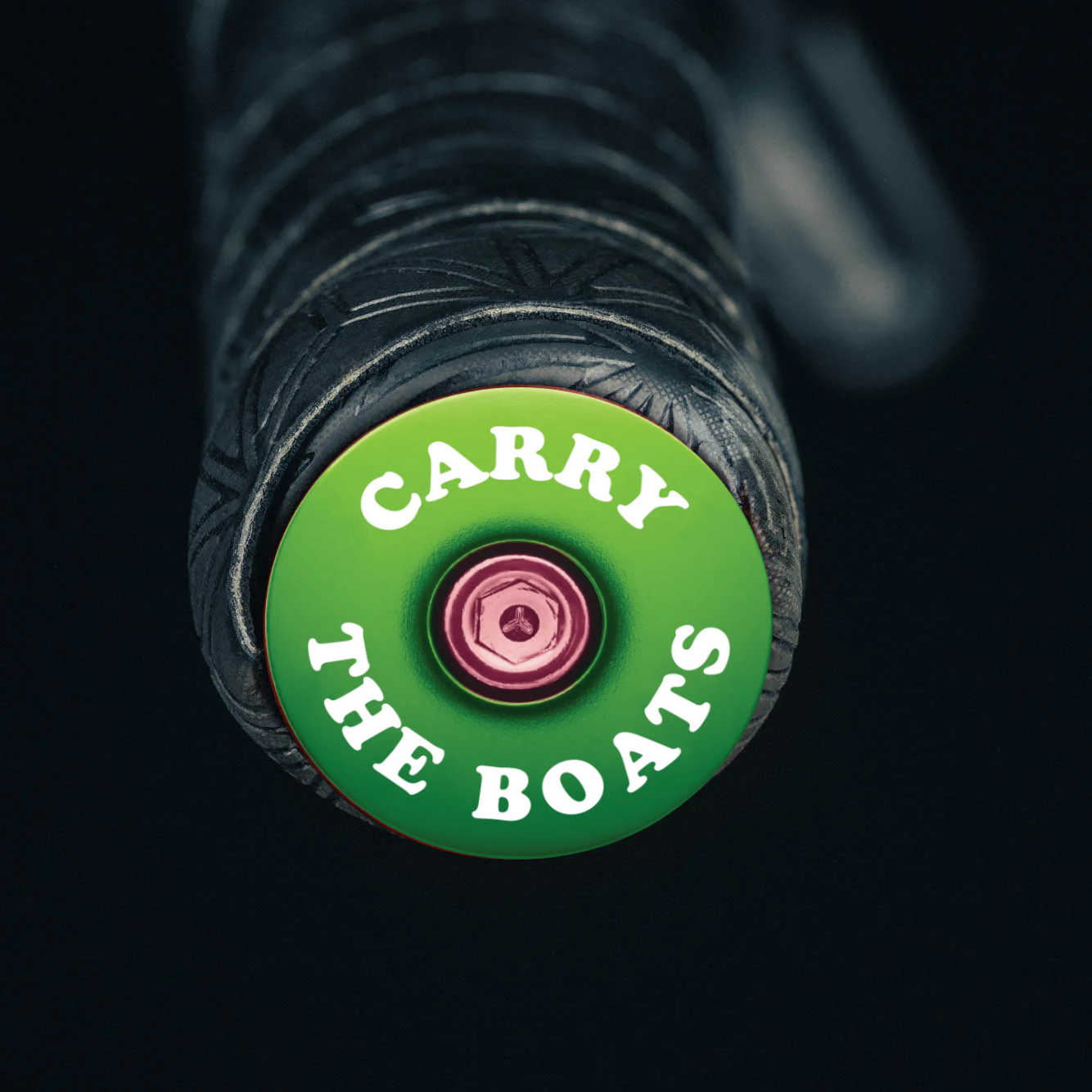 Lime green bar end plugs mountain bike accessory - Dispatch Bike