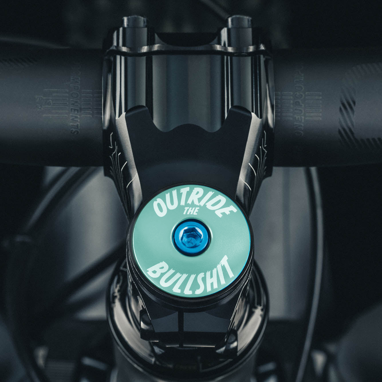 Outride The Bullshit Bicycle Headset Cap