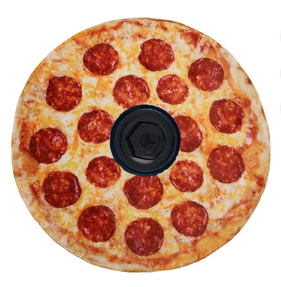 Pepperoni Pizza- Custom Bicycle Headset Cap