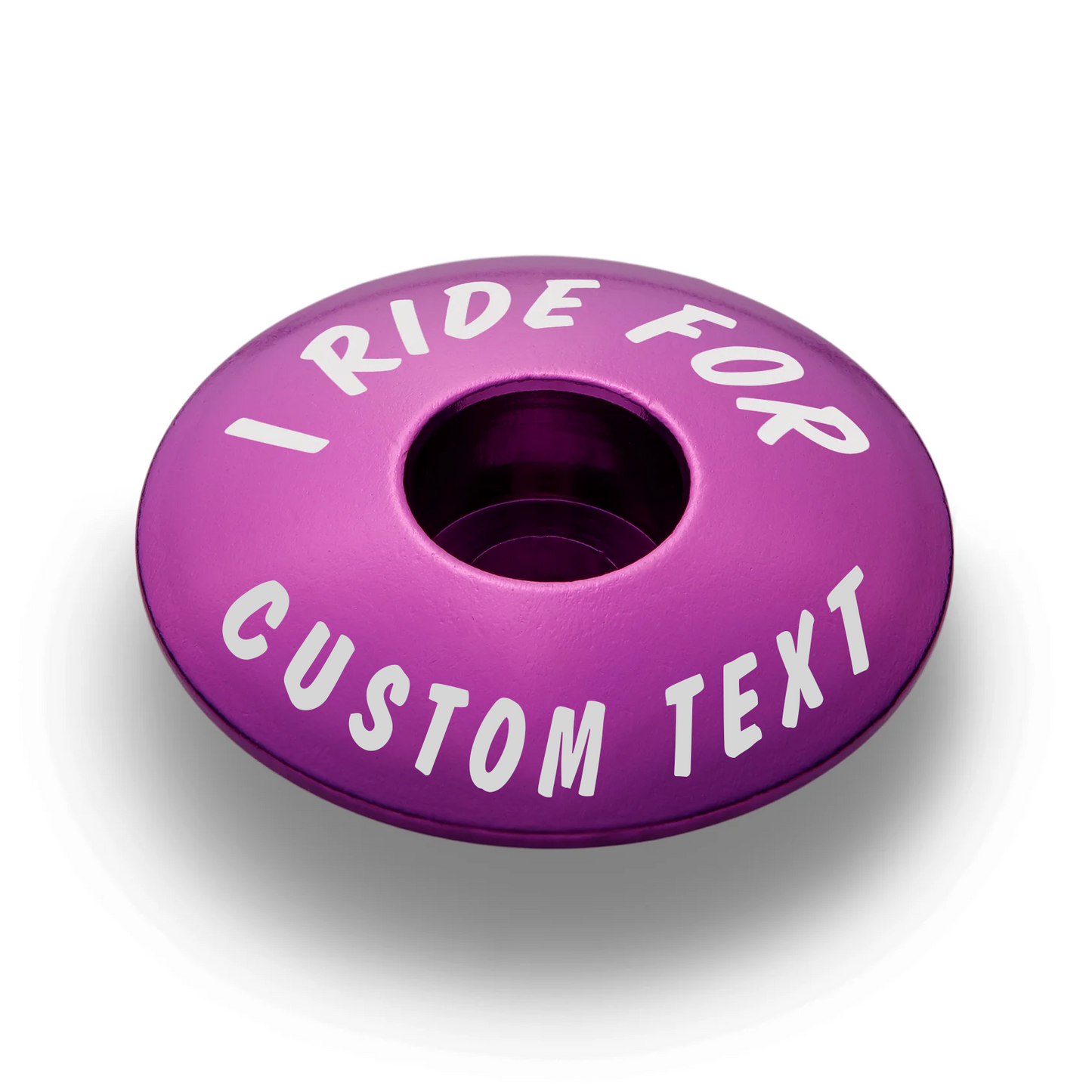 I Ride For... Custom Bicycle Headset Cap - Dispatch Bike