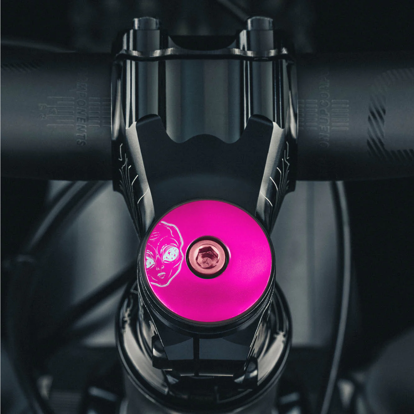 Raid on Area 51 Bicycle Headset Cap - Dispatch Bike