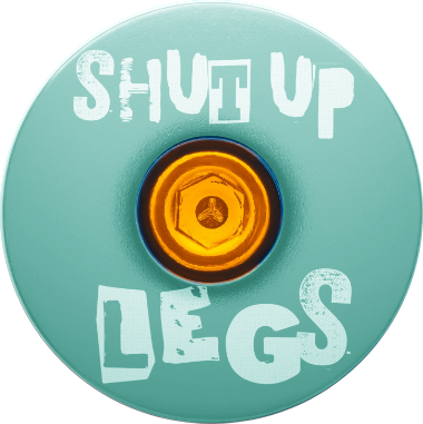 Shut Up Legs! Custom Bicycle Headset Cap