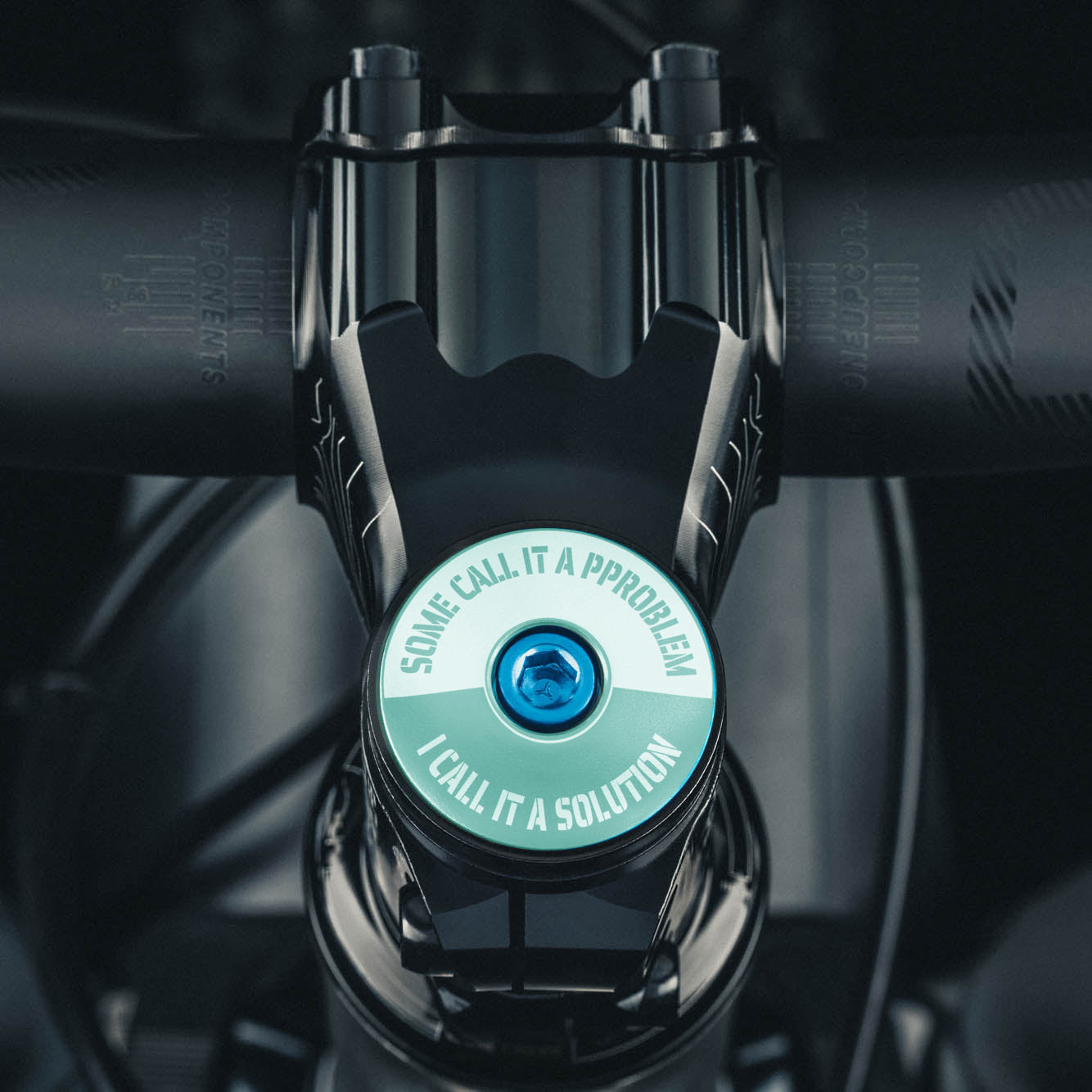 Some Call It A Problem I Call It A Solution Bicycle Headset Cap