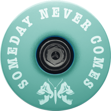 Someday Never Comes Custom Bicycle Headset Cap