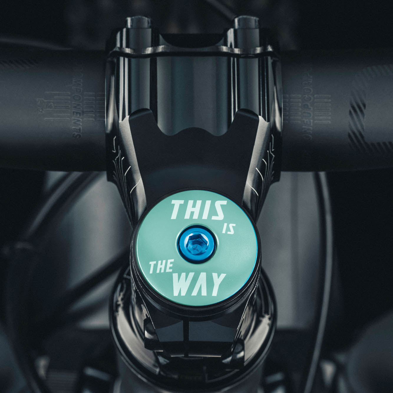 This Is The Way Bicycle Headset Cap