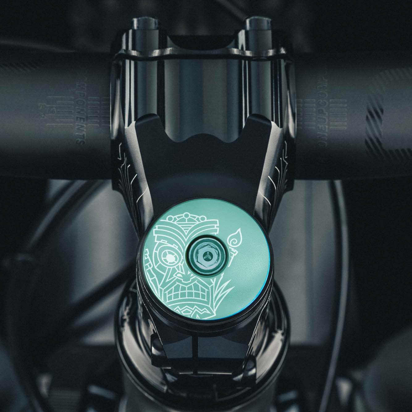 Tiki Trails Bicycle Headset Cap