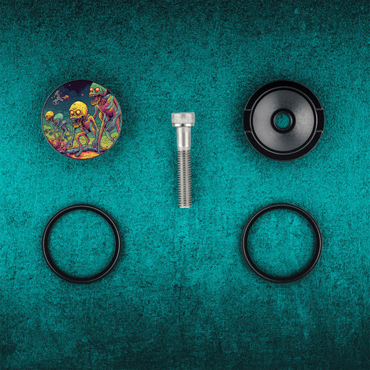 Astro Creep - Shapeshifter Bicycle Headset Cap - Dispatch Bike