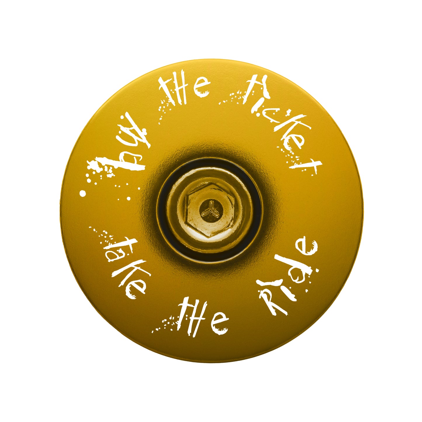 Buy The Ticket Take The Ride Bicycle Headset Cap - Dispatch Bike