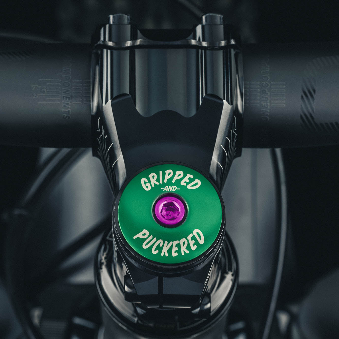bicycle headset cap for personalizing your bike with lightweight and durable aluminum.