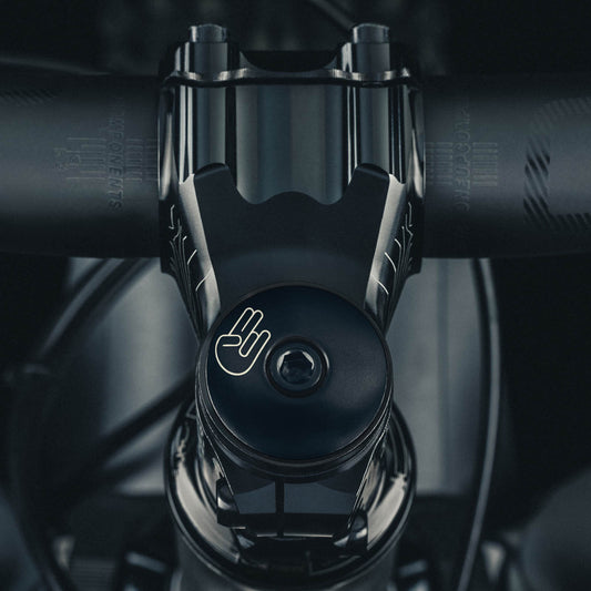 Shocking Signals Shocker Bicycle Headset Cap is made of durable aluminum and designed to enhance your bicycle's safety and custom look.