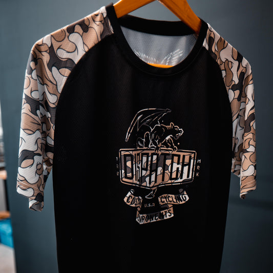 Ride Your Ride Sand Seuss Camo Short Sleeve Mountain Bike Jersey