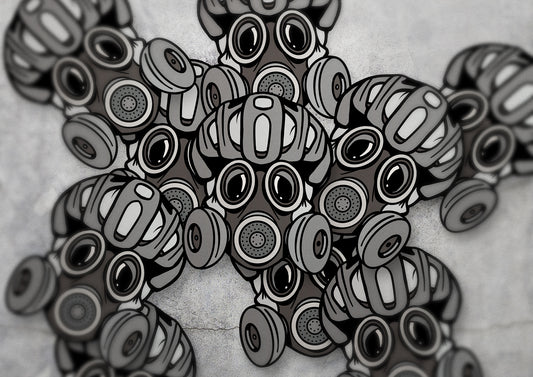 Fresh Air Cyclist Enamel Pin - Bicycle Enamel Pin