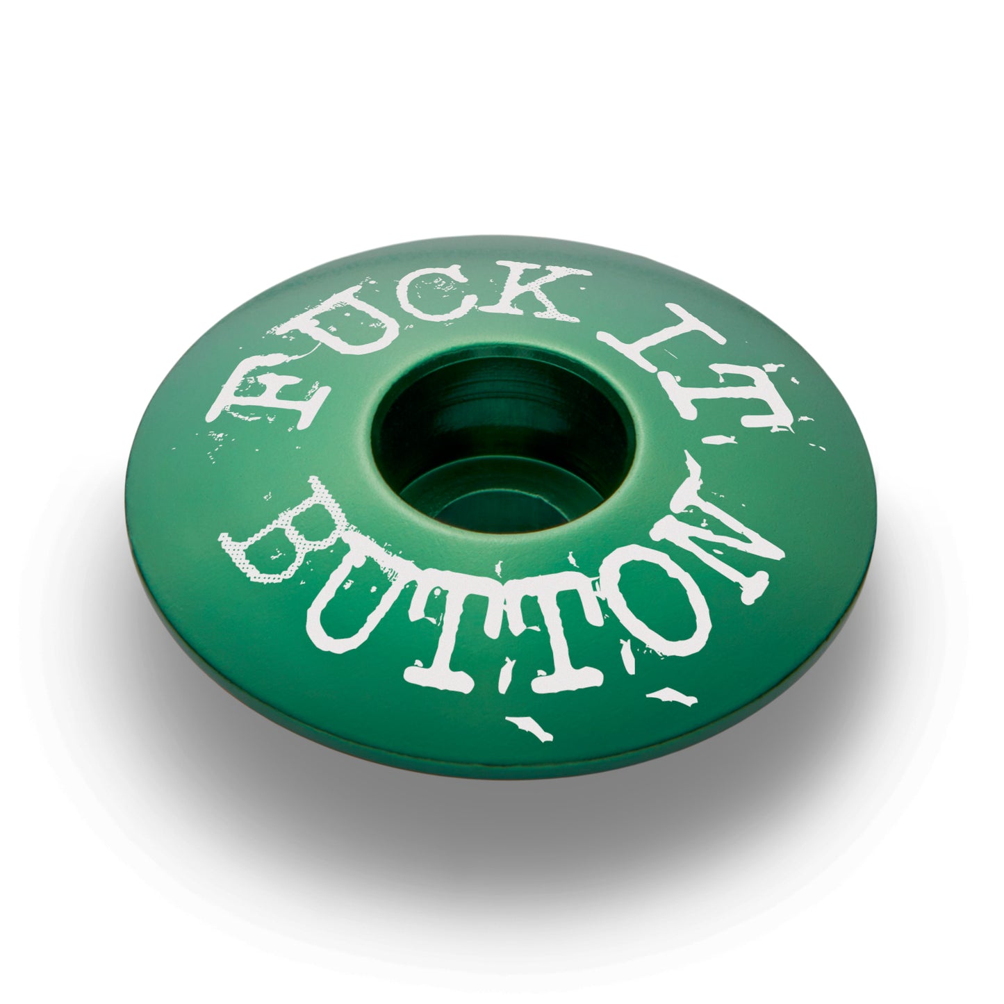 Dark green cycling top cap for personalized bike components