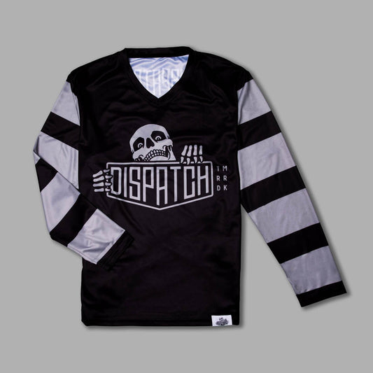 MTB Long sleeve jersey with skeleton for Bicycle riders
