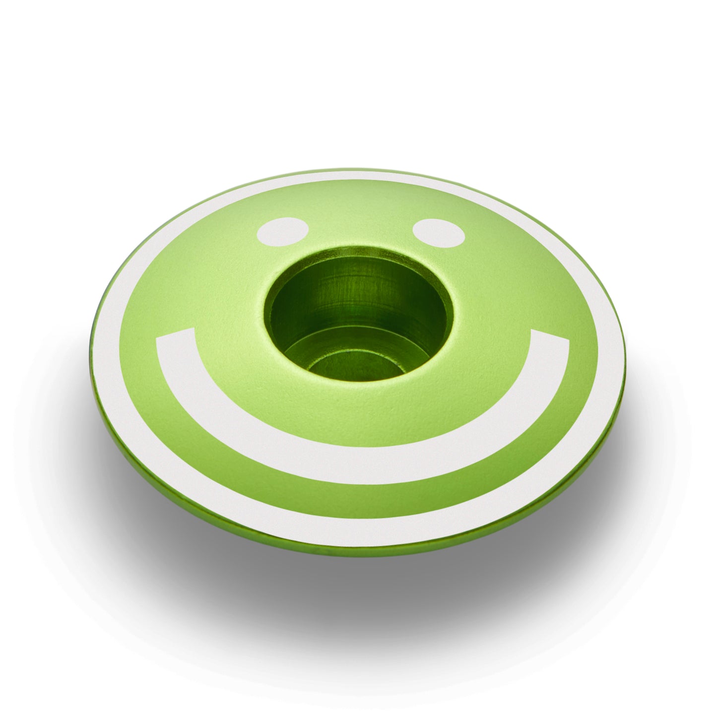 Lime green cycling top cap to add style to your bike