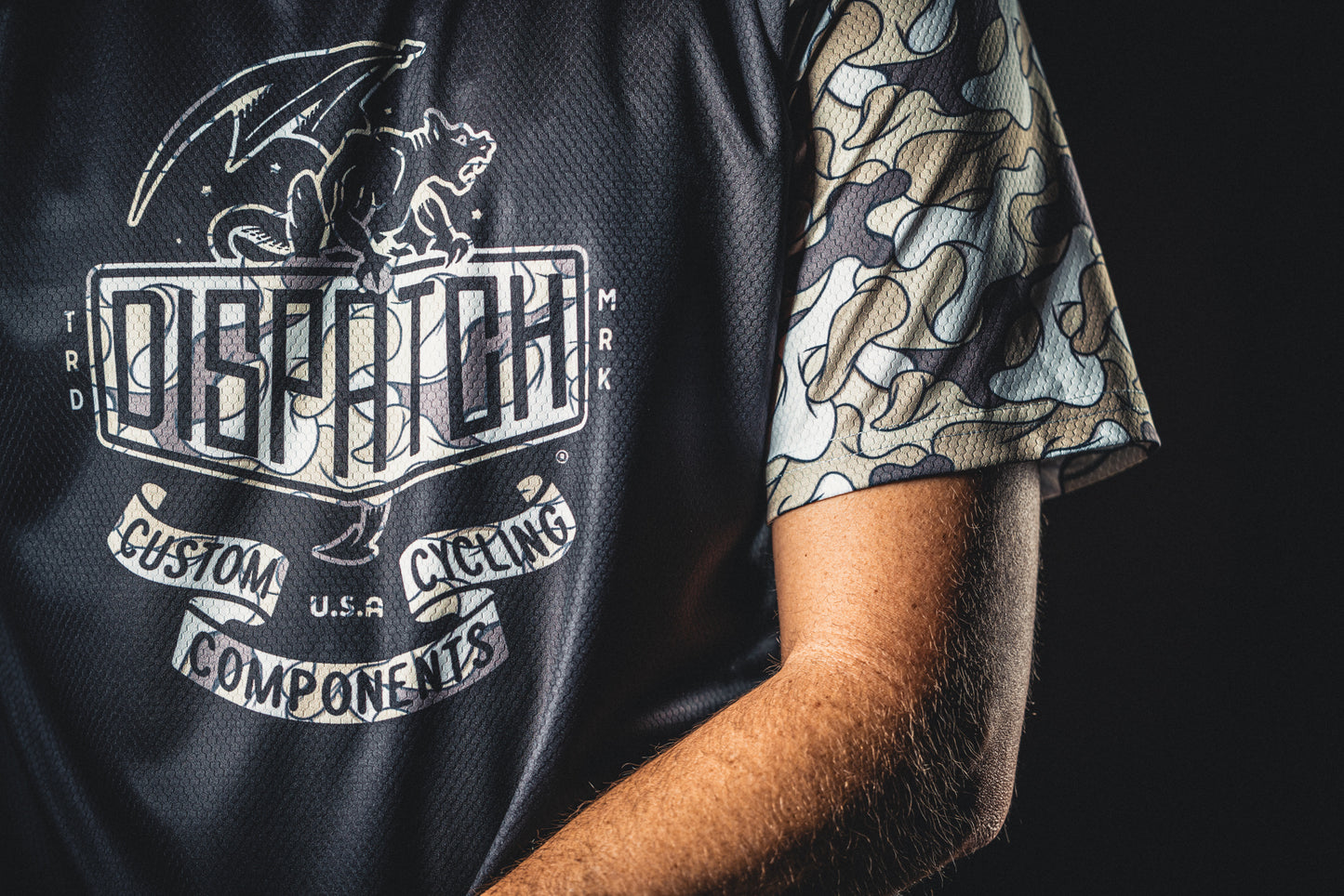 Ride Your Ride Sand Seuss Camo Short Sleeve Mountain Bike Jersey - Dispatch Bike