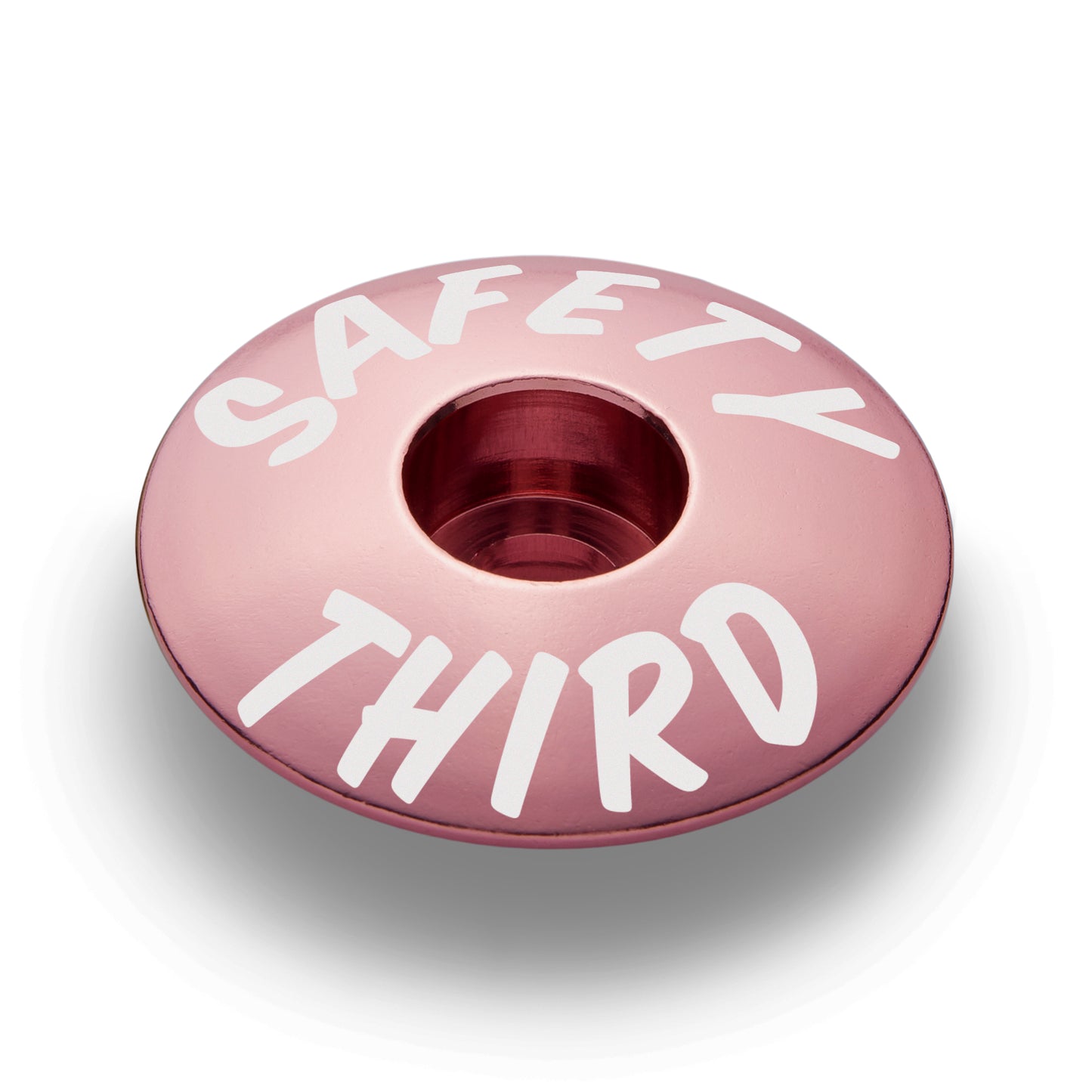 Pink stem top cap for a unique touch on your bike with a perfect 1 1/8" fit.