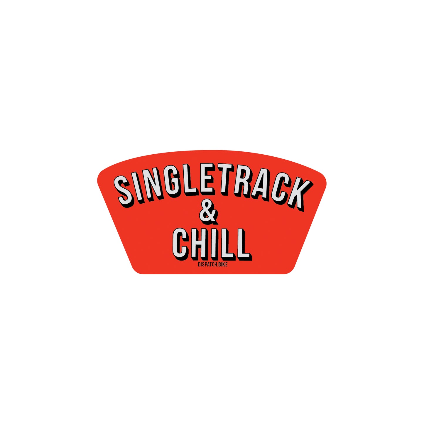Singletrack & Chill Laptop Stickers