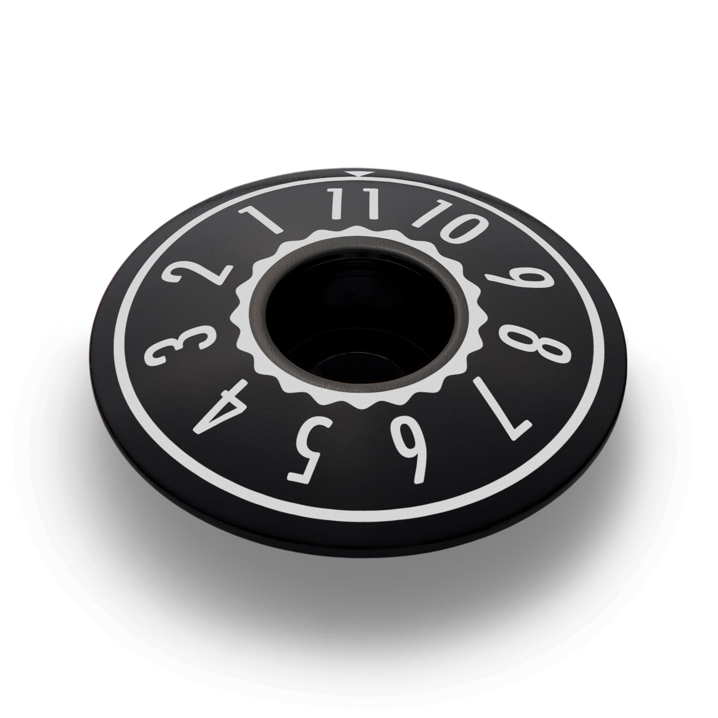 bike stem cap for 1 1/8" steerer tube offering a custom look for your bicycle headset cap.