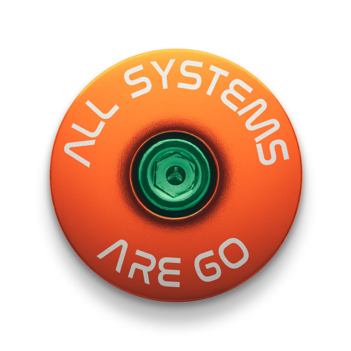 All Systems Are Go Bicycle Headset Cap - Dispatch Bike