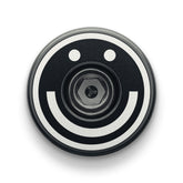 Black bike bar end plugs for road and mountain bikes