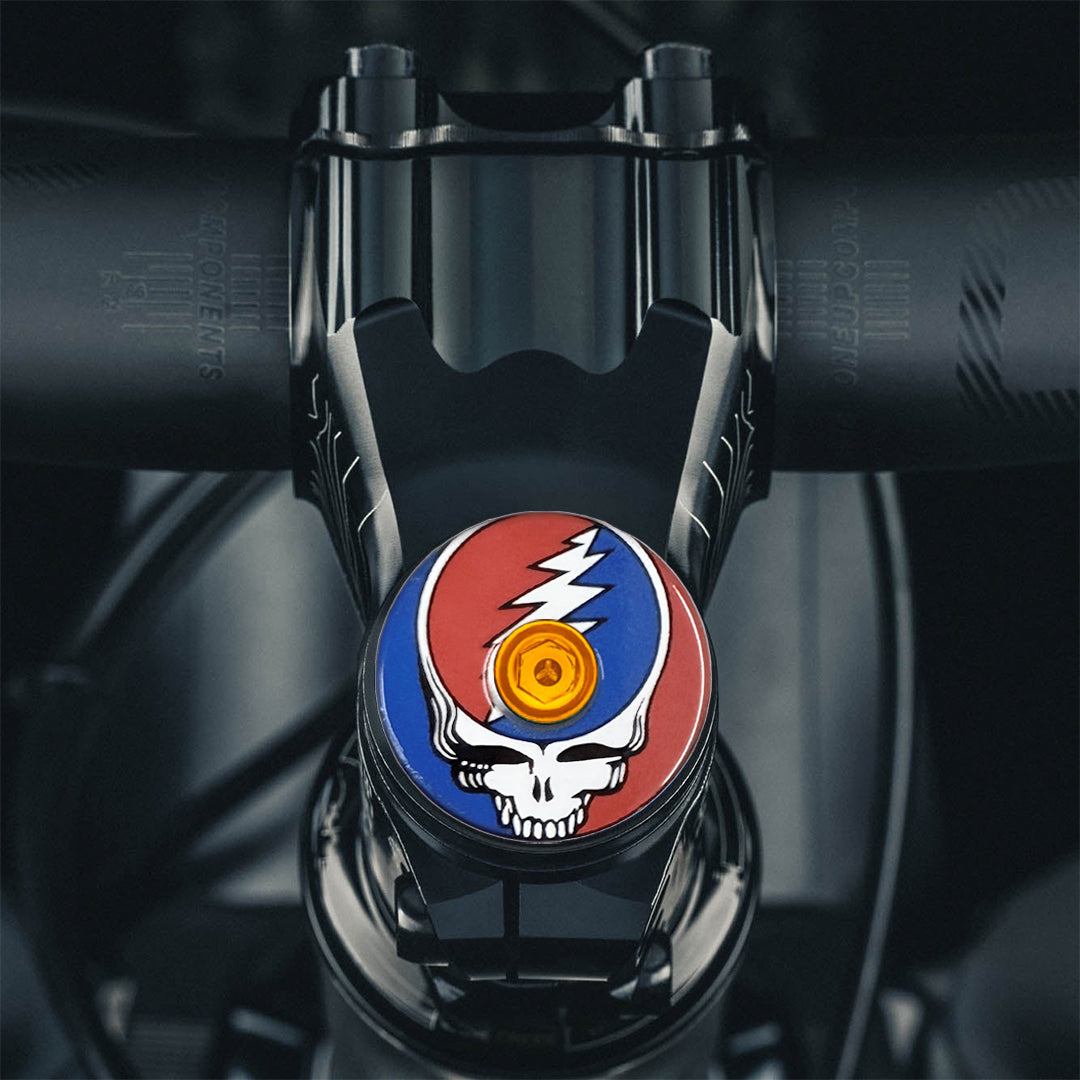 Grateful Dead Bicycle Headset Cap