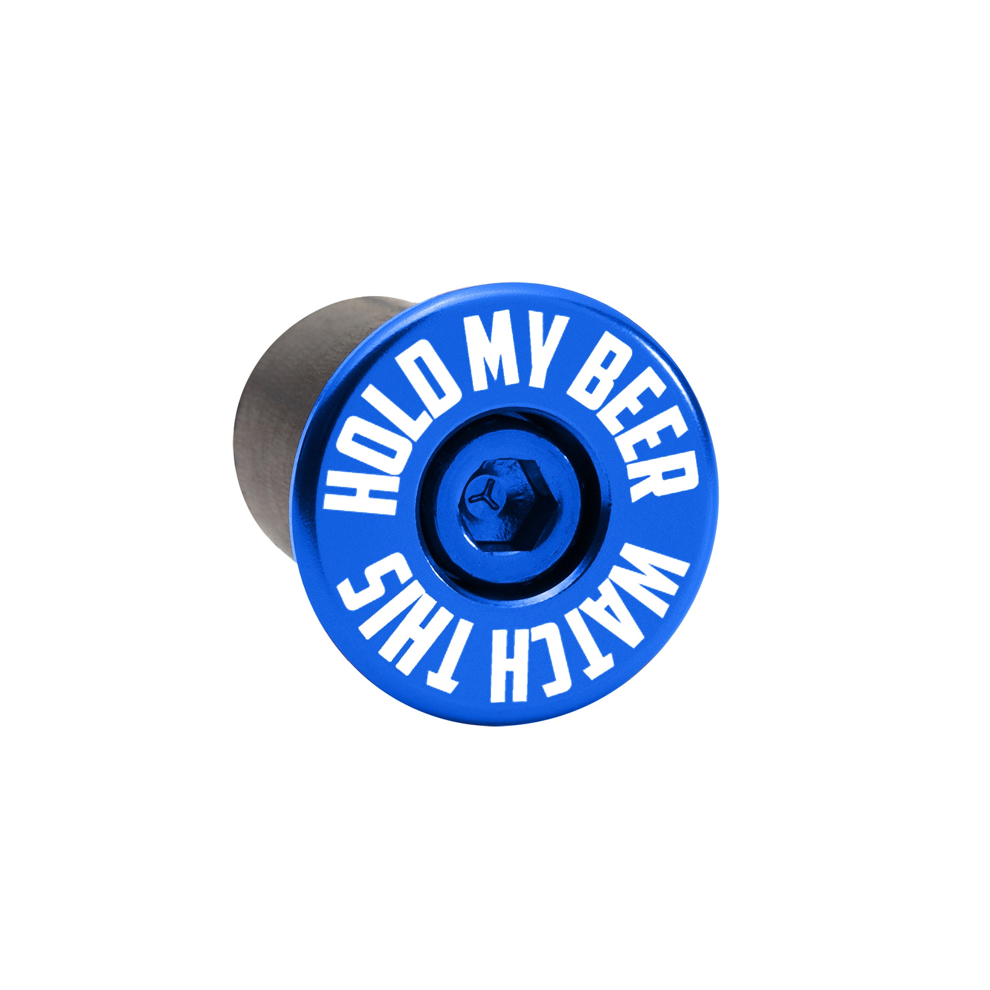 Light blue bicycle bar end plugs built for lasting performance