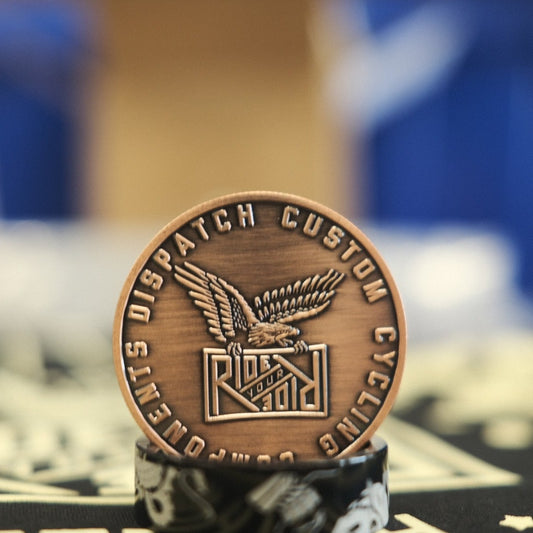 Ride Your Ride Custom Cycling Challenge Coins for Every Rider