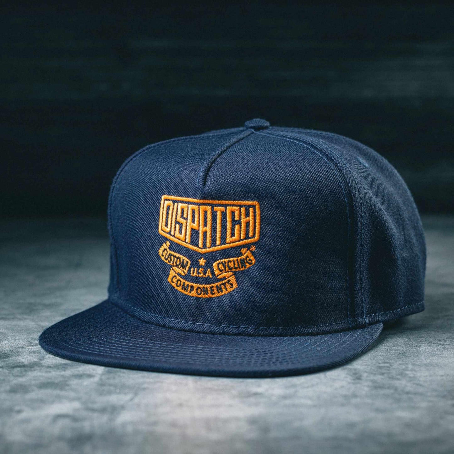 Custom Dispatch Hat With Logo for Cycle Lovers.