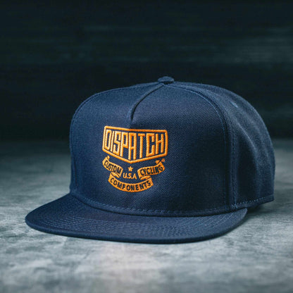 Custom Dispatch Hat With Logo for Cycle Lovers.