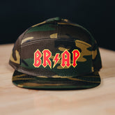 Brap Rocks Camo 5 Panel Hat