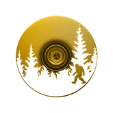 Bigfoot Hiding Custom Bicycle Headset Cap -  Dispatch Bike
