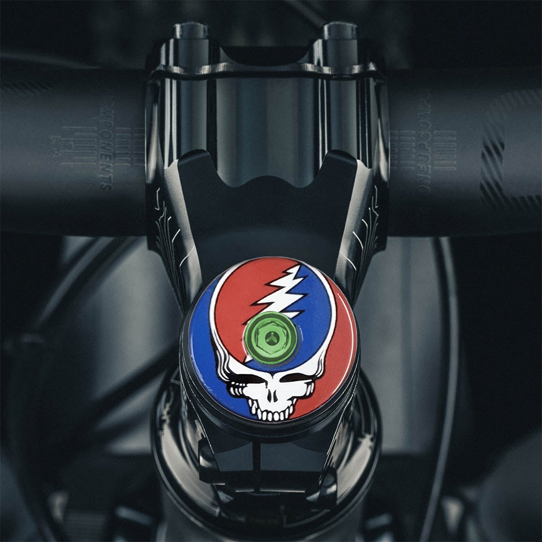 Grateful Dead Bicycle Headset Cap