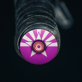 Arizona Flag - Purple bicycle bar end plugs for road or gravel bikes -  Dispatch Bike