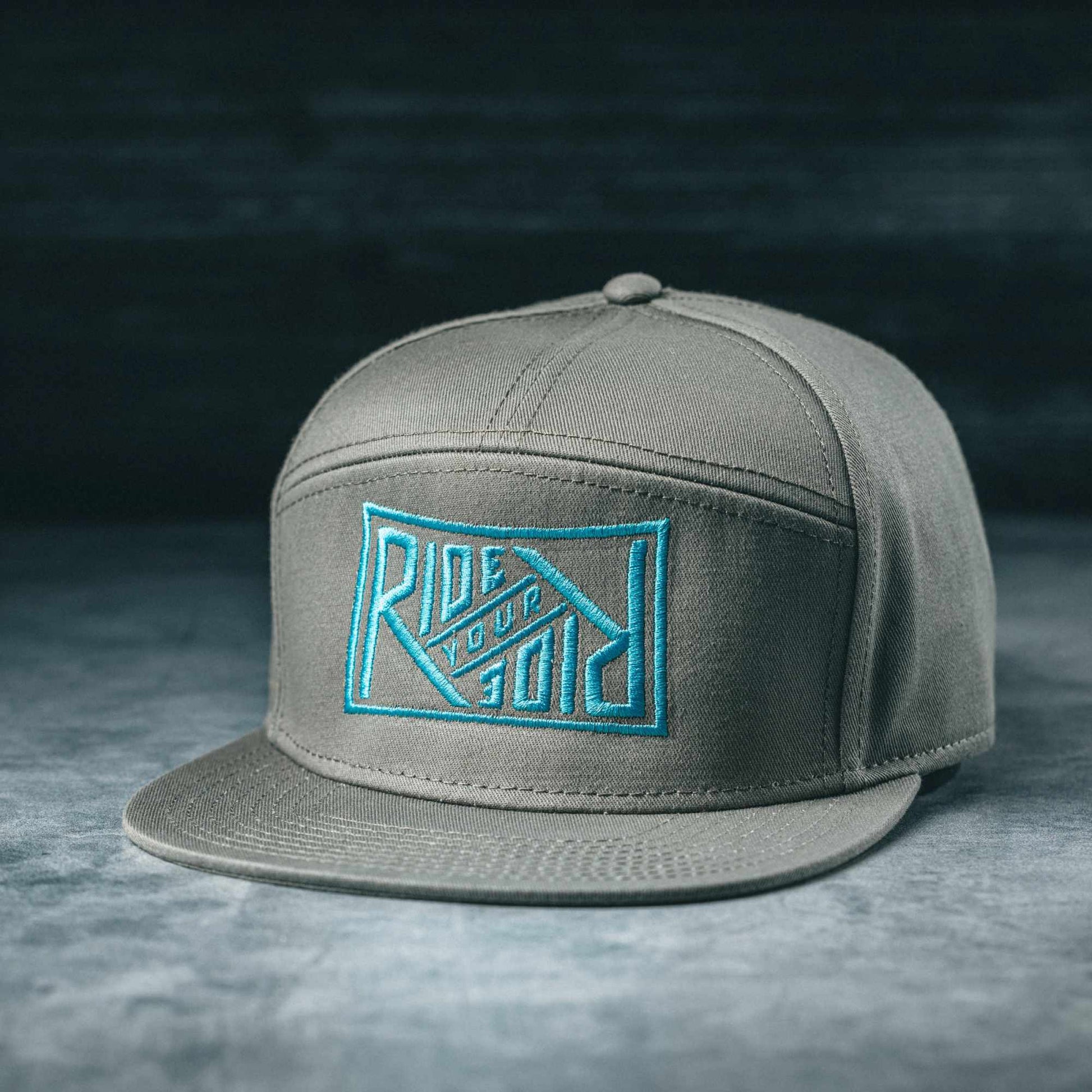 Ride Your Ride 7 Panel Hat for Bicycle Riders
