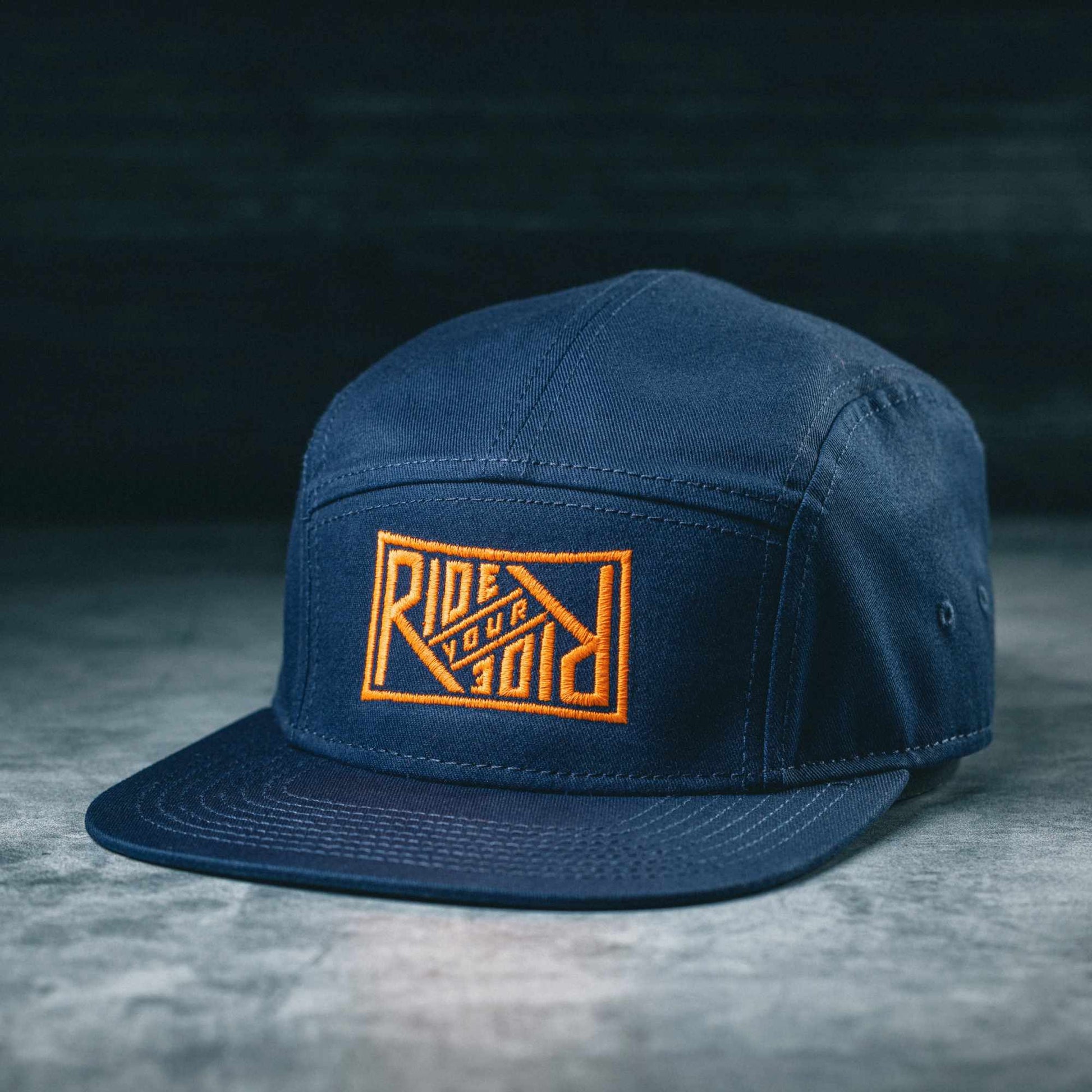 Ride Your Ride 7 Panel Hat for Bicycle Riders