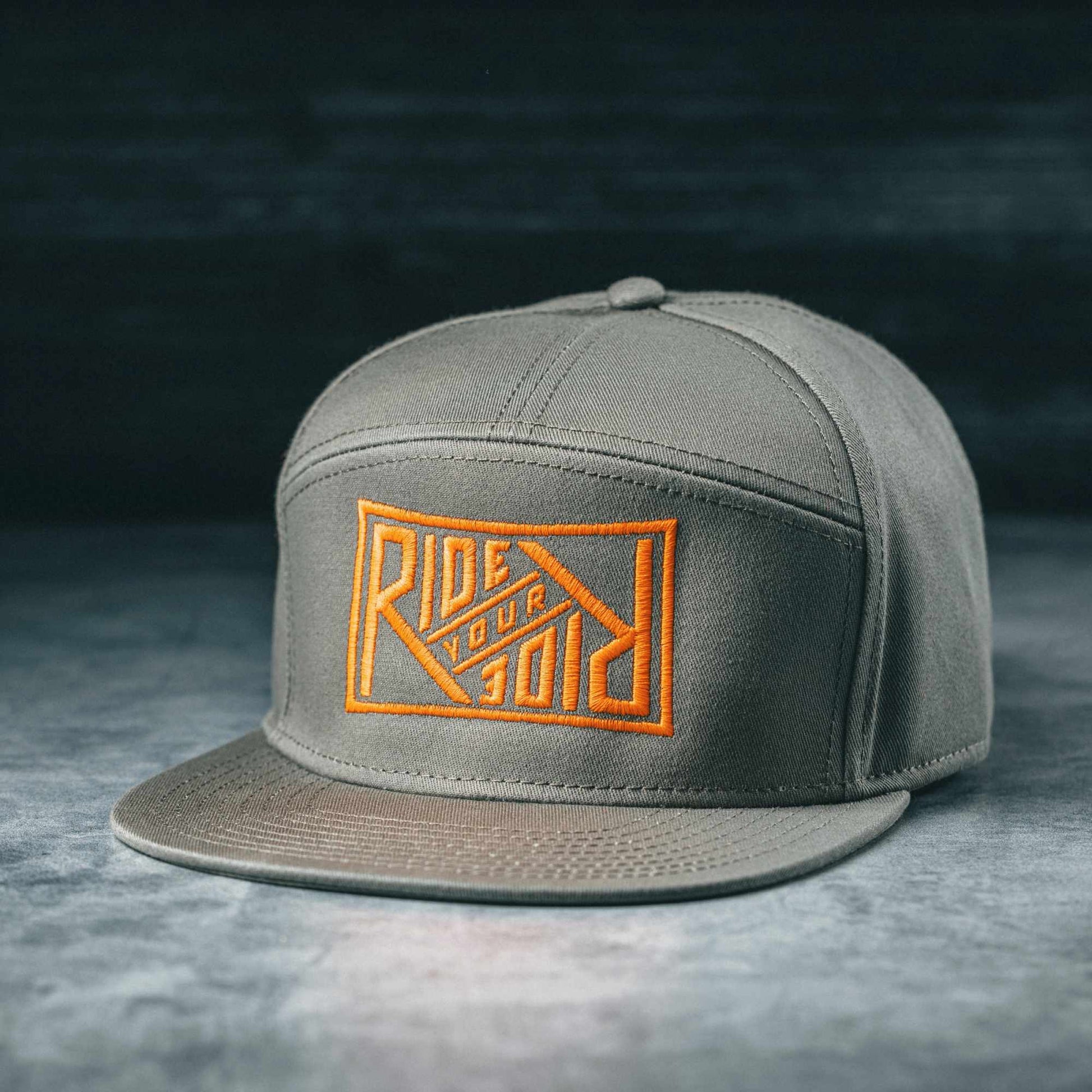 Ride Your Ride 7 Panel Hat for MTB Rider