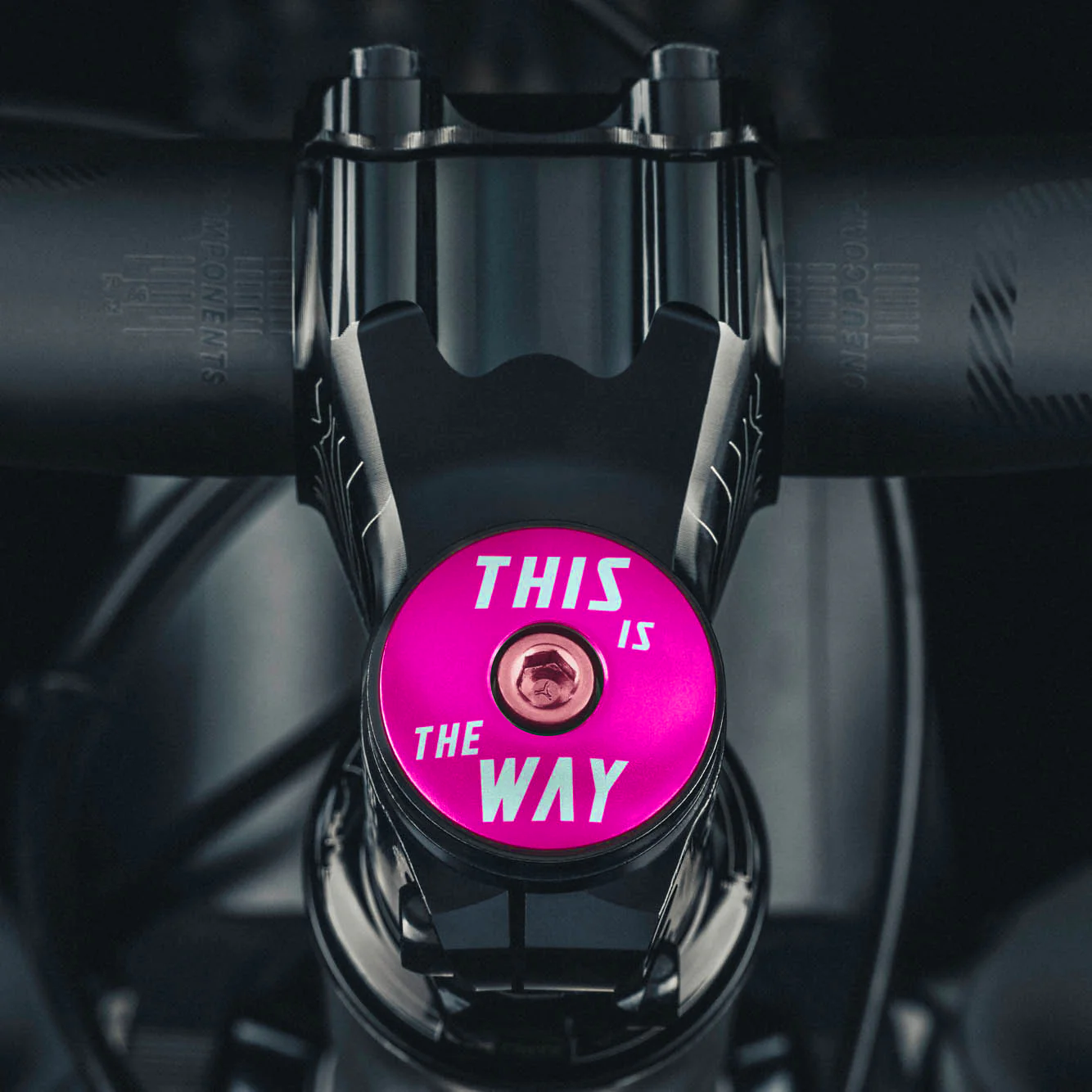 This Is The Way Bicycle Headset Cap