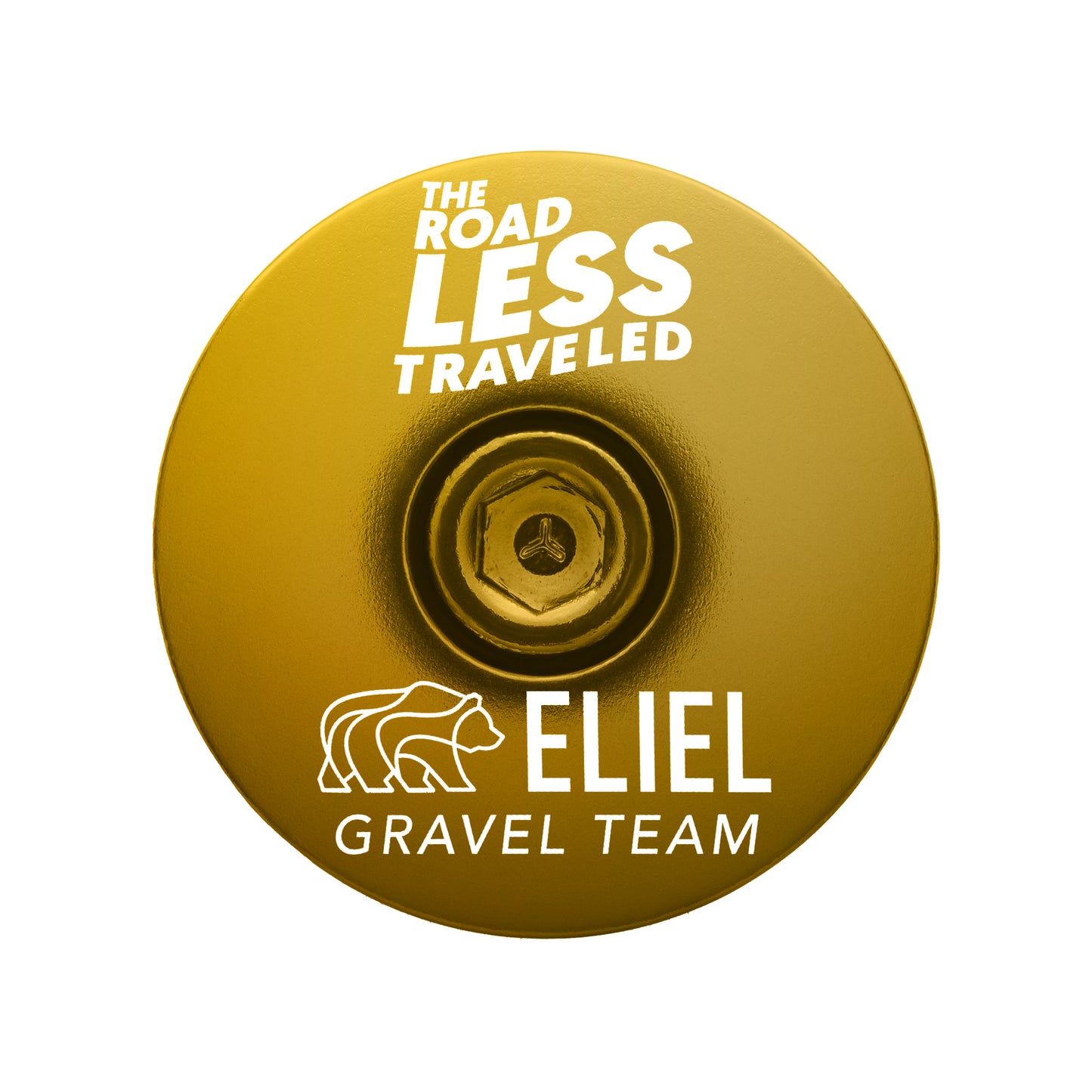 bicycle headset cap for a natural look and a great fit on gravel bikes.