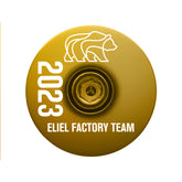 Gold headset cap for cyclists looking to add a subtle touch of luxury to their ride.