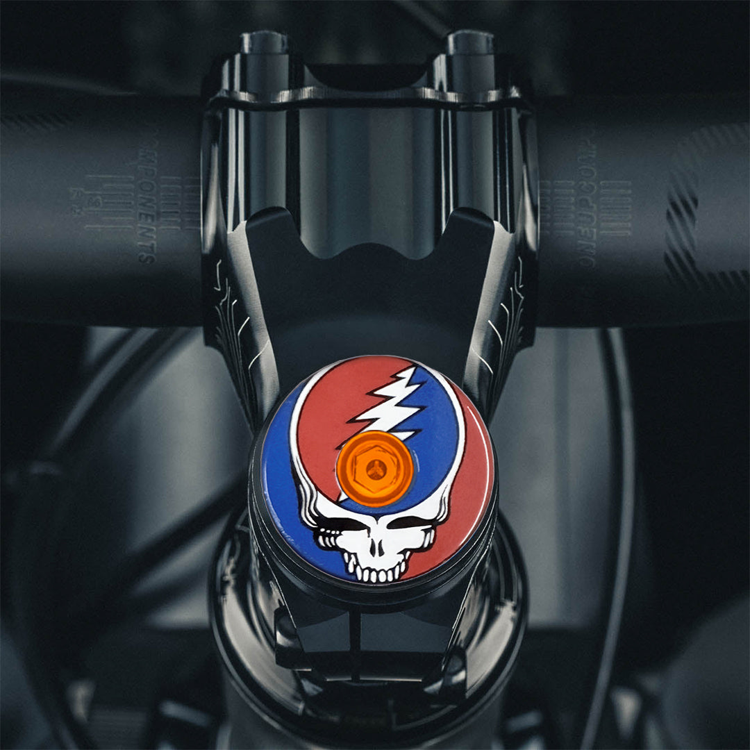 Grateful Dead Bicycle Headset Cap
