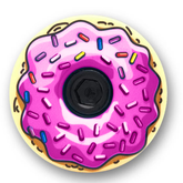 Donut- Custom Bicycle Headset Cap